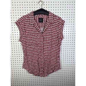 Jachs girlfriend shirt sleeve top size M